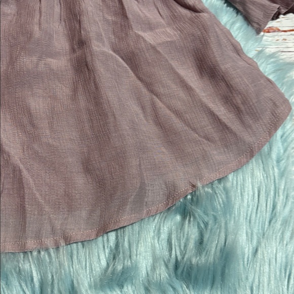 Bluivy Lavender Off-Shoulder Blouse sz M - Picture 4 of 7